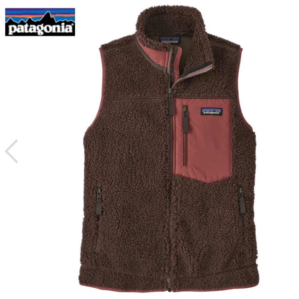 Patagonia Retro-X Vest in dusky brown M